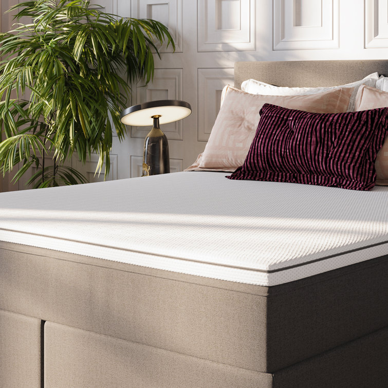 Emma 5cm Memory Foam Flip Topper & Reviews Wayfair.co.uk